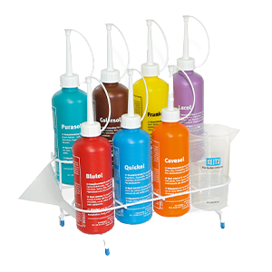 Professional Laundry Spotting Kit for Stain Removal in Commercial Laundry and Dry Cleaning