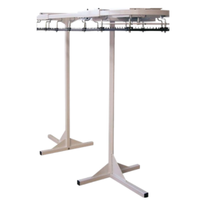 Automated garment conveyor system for hotel laundry management