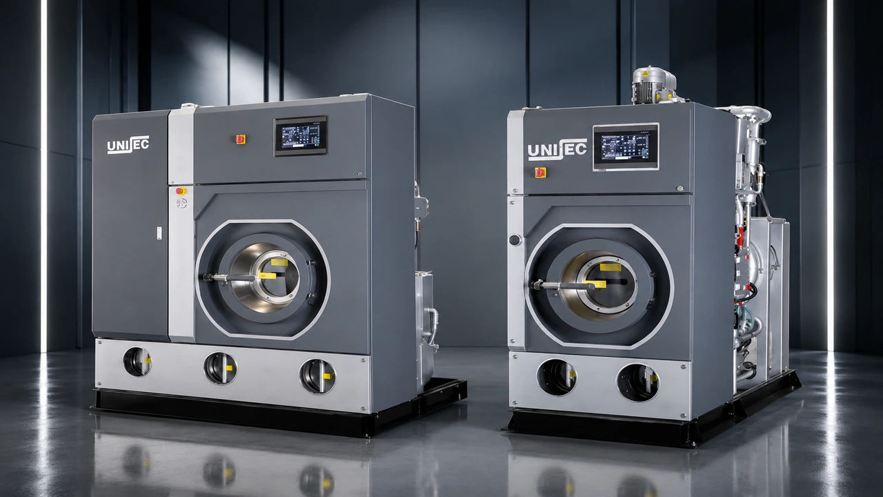 Commercial dry cleaning machines in India for professional dry cleaning business